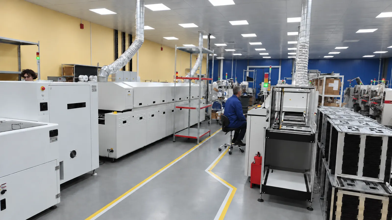 Цех поверхностного монтажа 3PCB